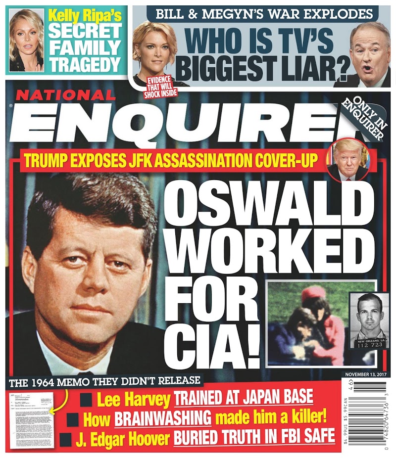 national-enquirer November 13, 2017 Issue Cover