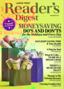 Readers-Digest---Large-Print November 01, 2024 Issue Cover
