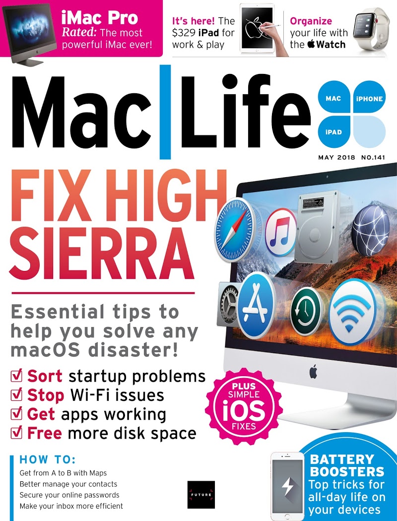 Mac-|-Life May 01, 2018 Issue Cover