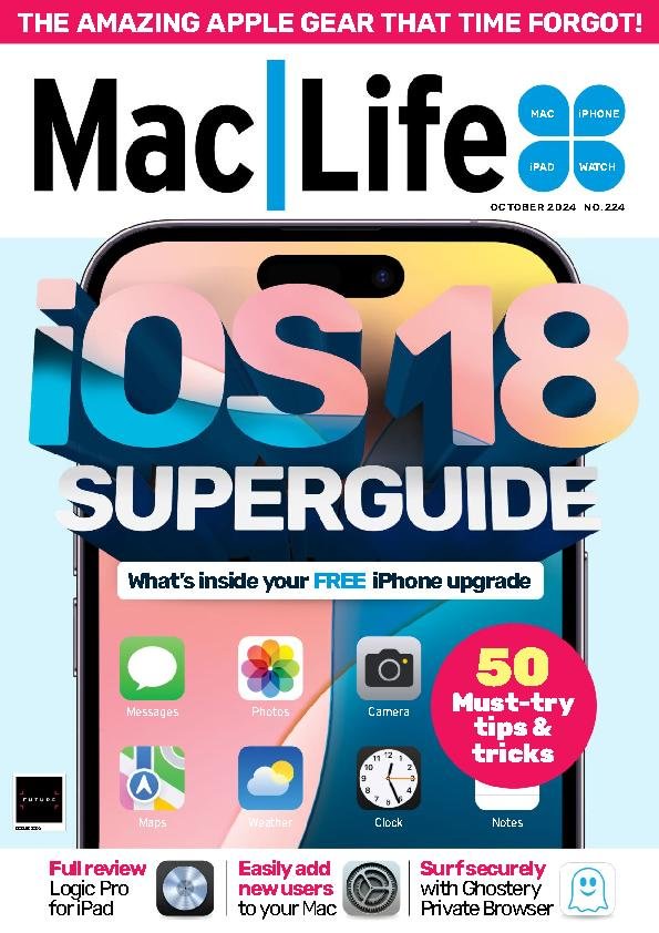 Mac-|-Life October 01, 2024 Issue Cover