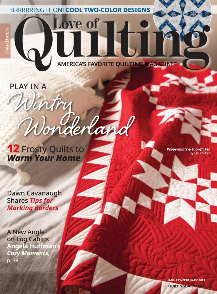 Fons-and-Porters-Love-of-Quilting January 01, 2022 Issue Cover