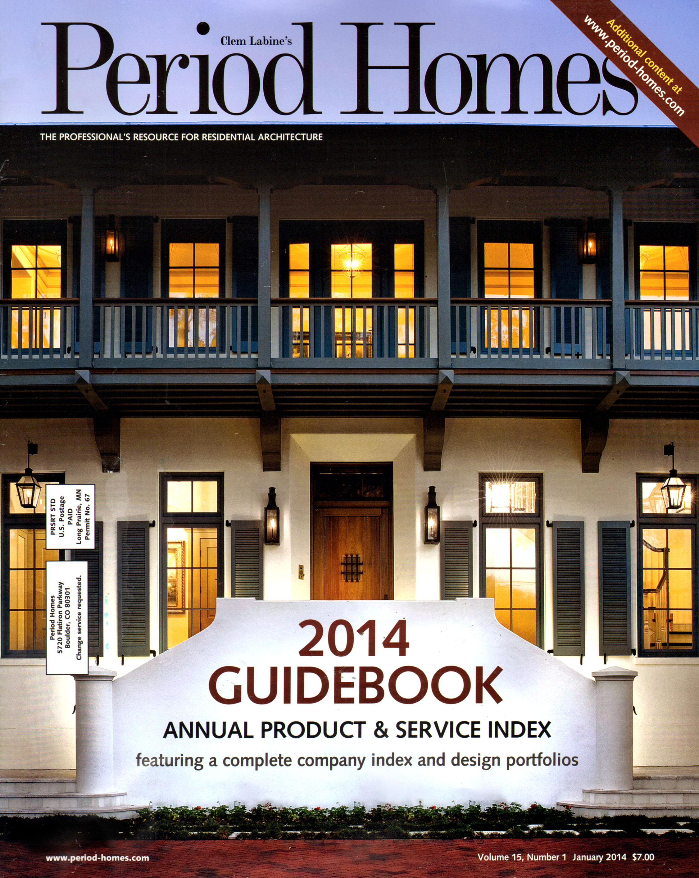 Period-Homes January 01, 2014 Issue Cover