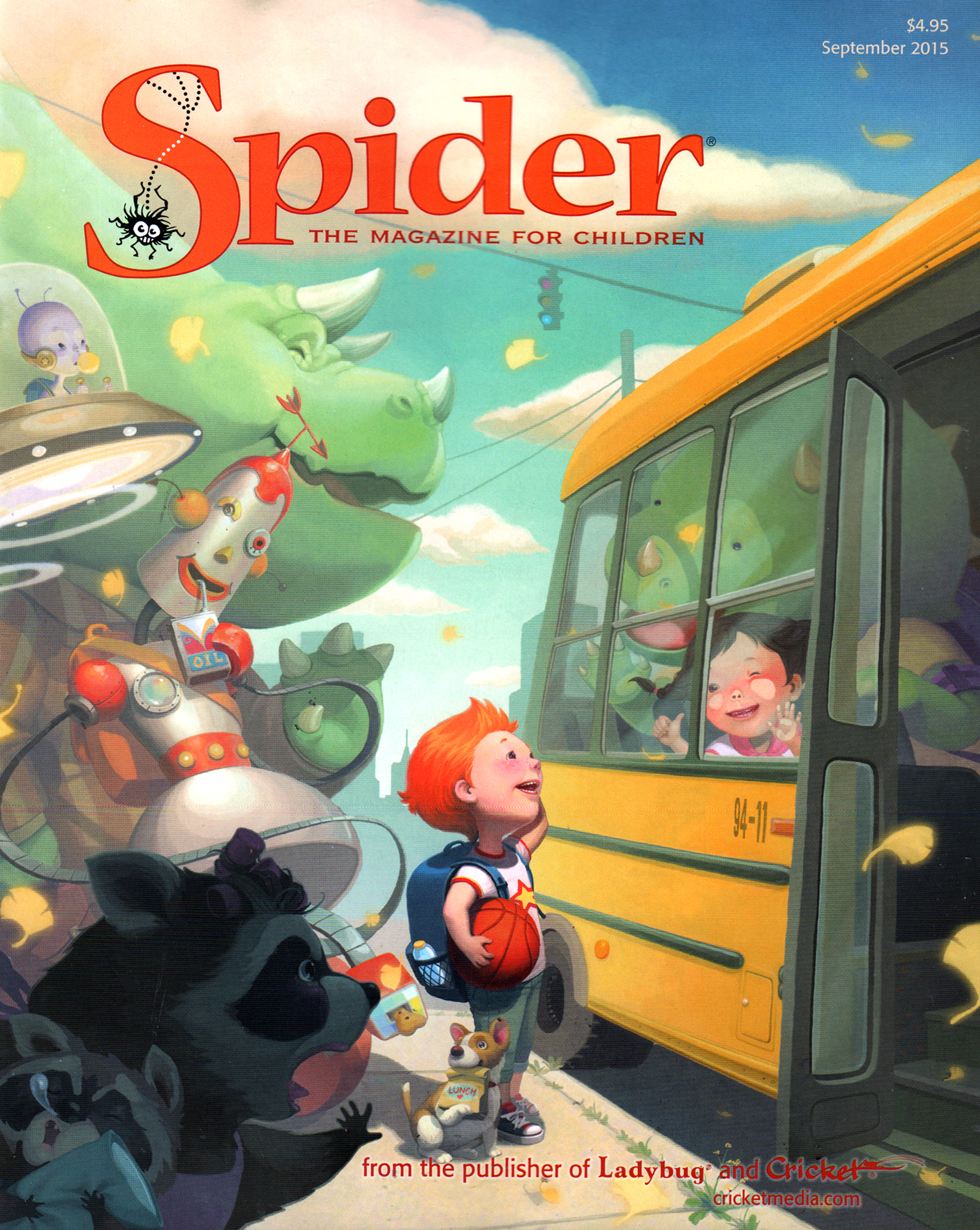 Spider September 01, 2015 Issue Cover
