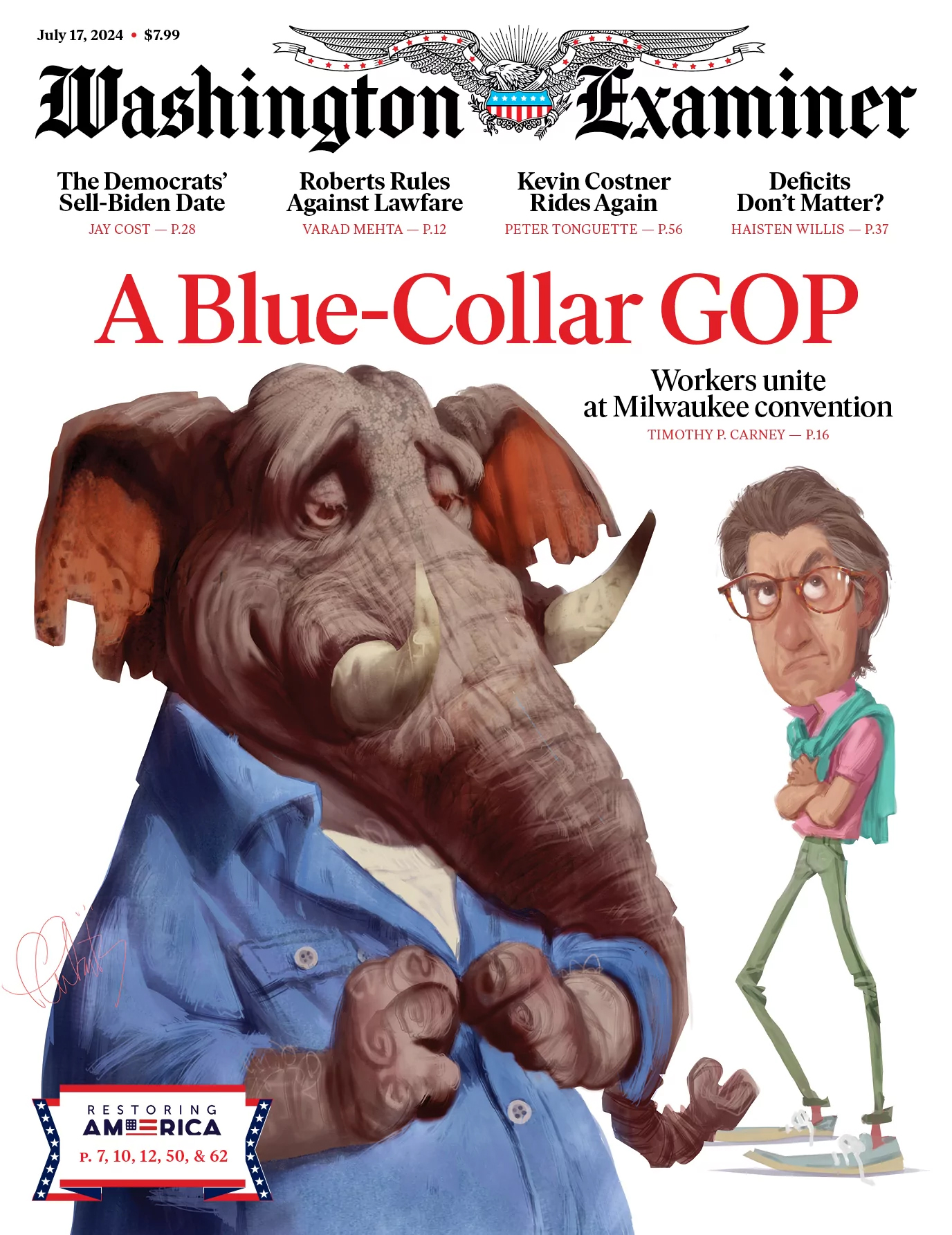 Washington-Examiner July 17, 2024 Issue Cover