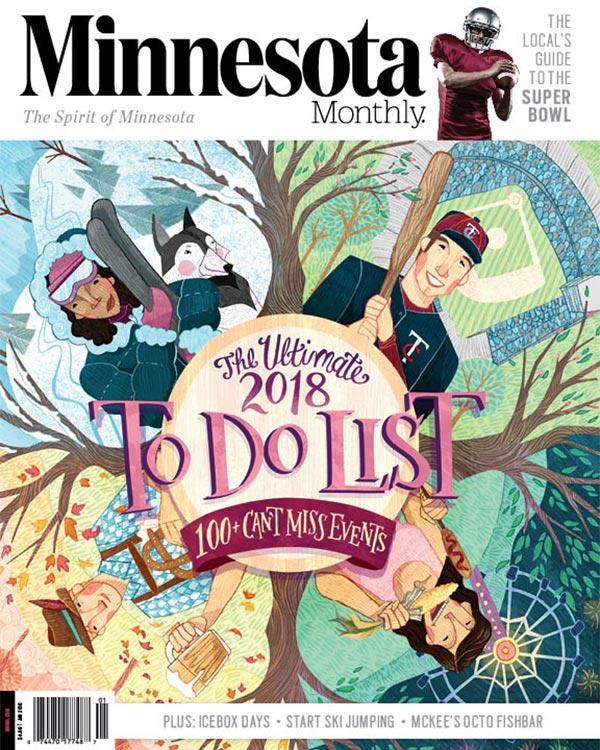 Minnesota-Monthly January 01, 2018 Issue Cover