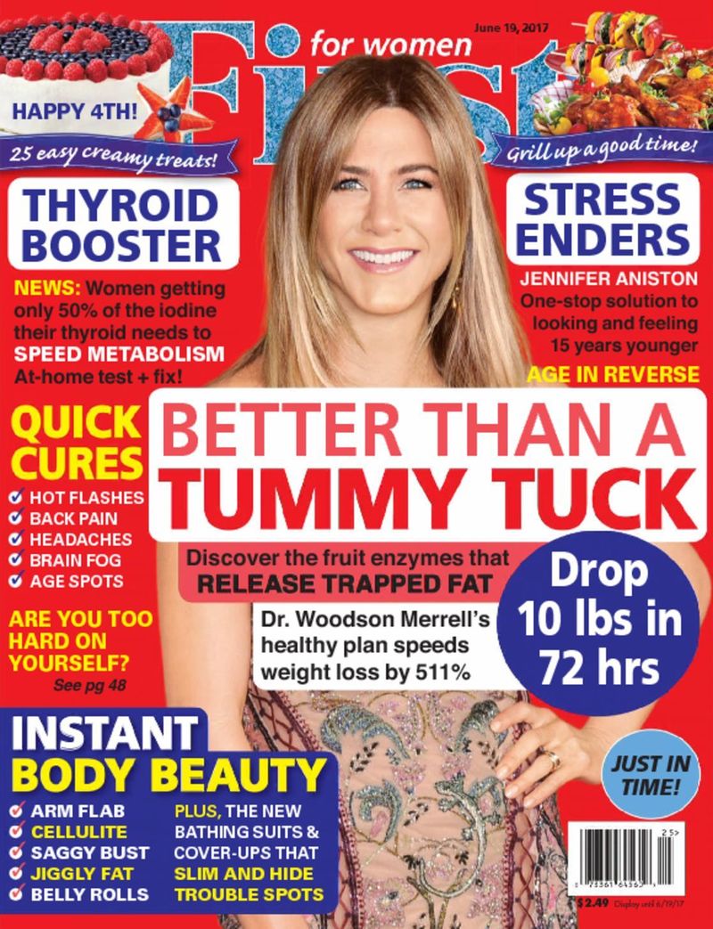 first-for-women June 19, 2017 Issue Cover