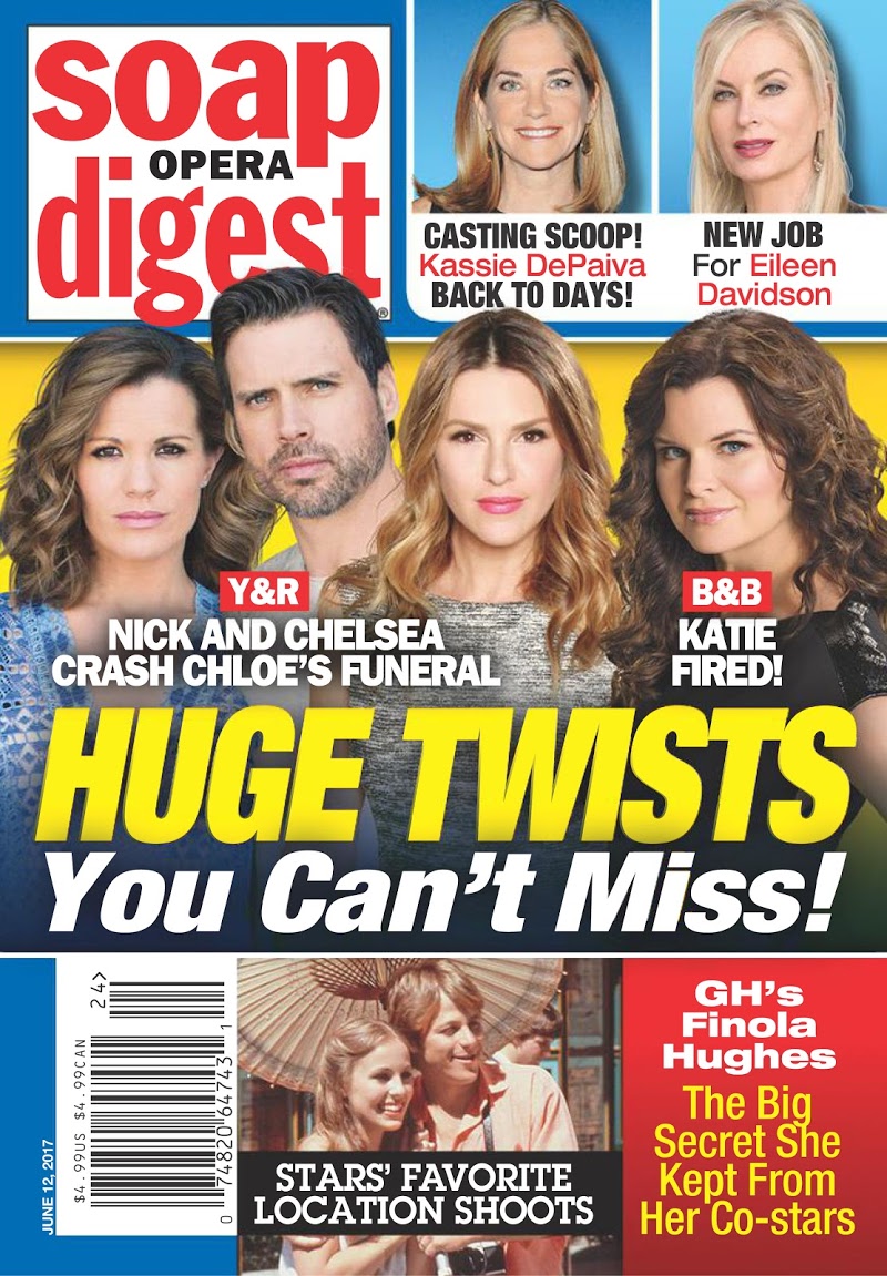soap-opera-digest June 12, 2017 Issue Cover