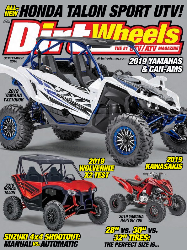 Dirt-Wheels September 01, 2018 Issue Cover