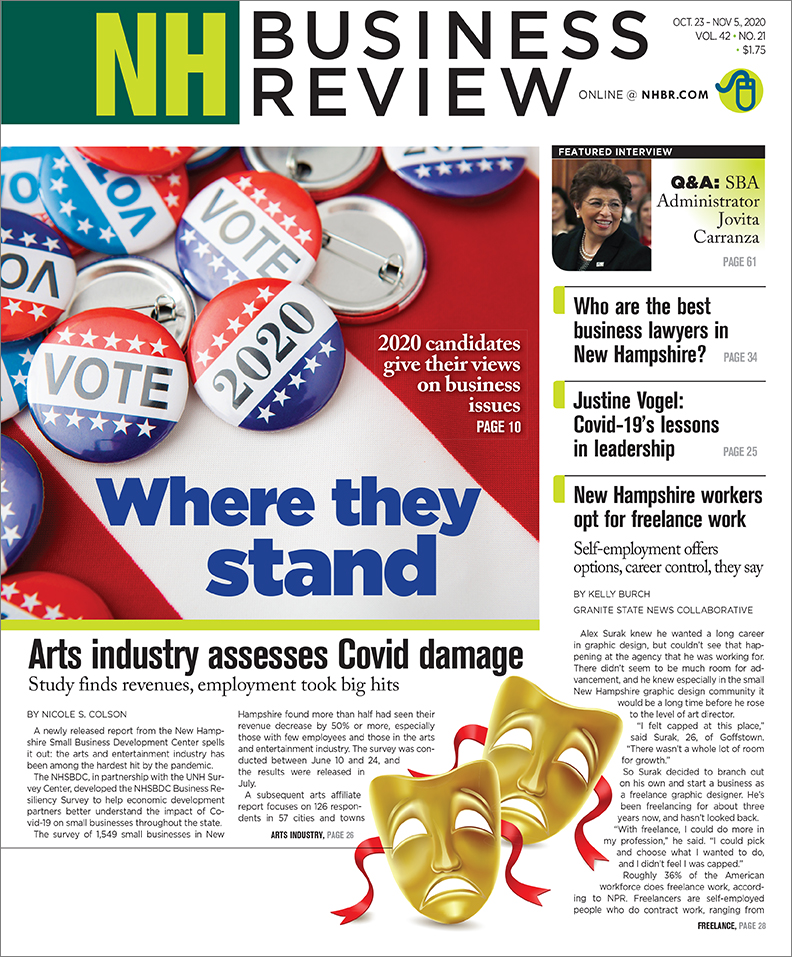 NH-Business-Review October 23, 2020 Issue Cover