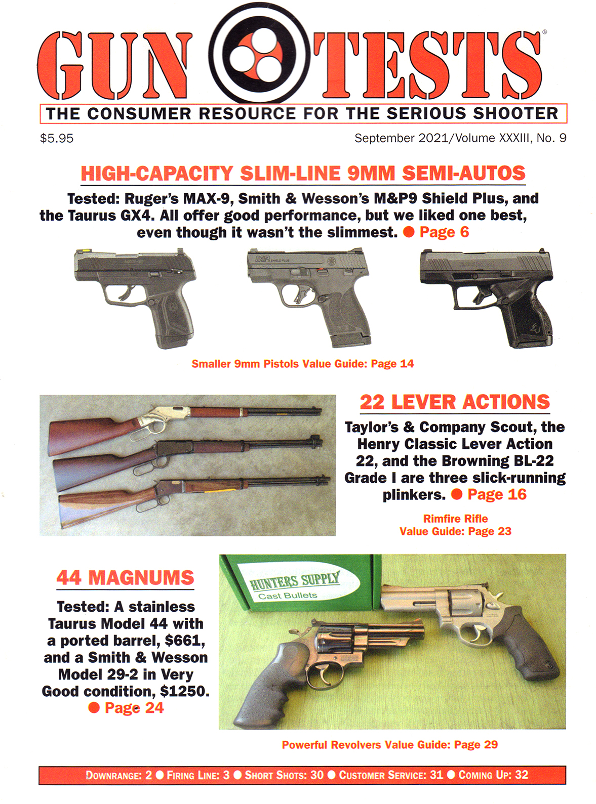 Gun-Tests September 01, 2021 Issue Cover