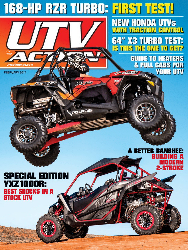 UTV-Action February 01, 2017 Issue Cover