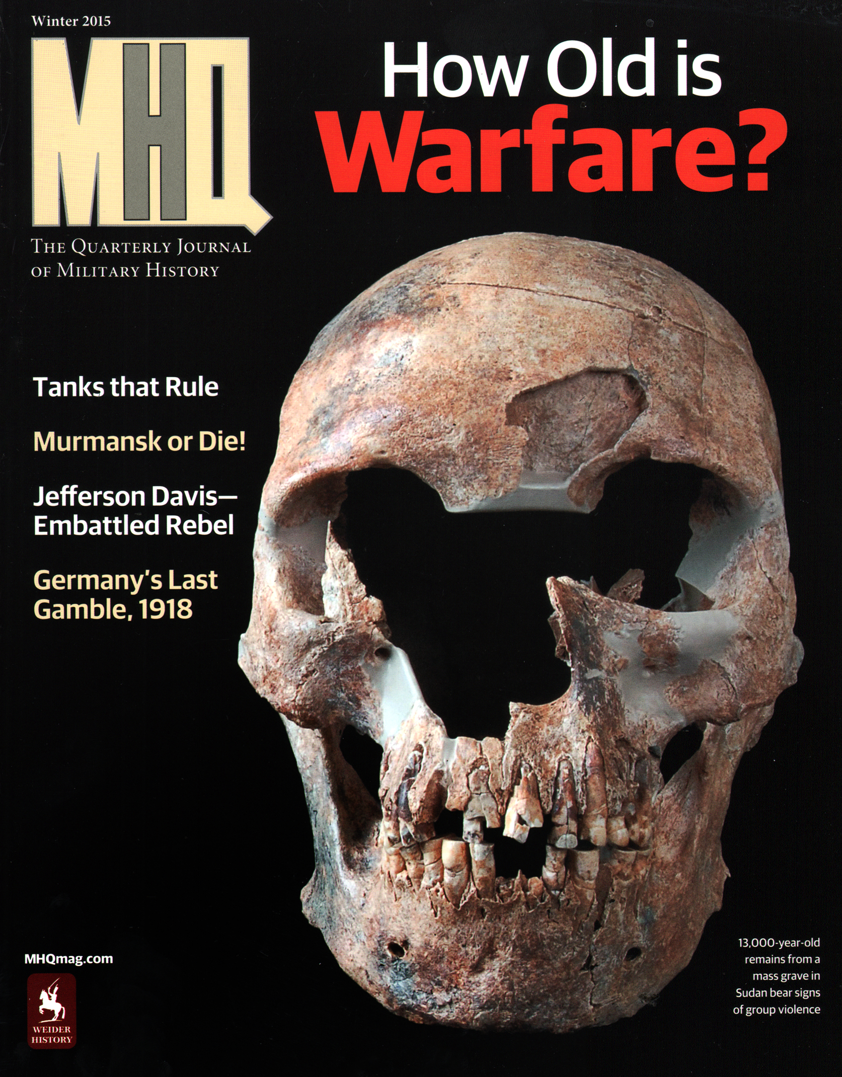 MHQ-Military-History-Quarterly December 01, 2014 Issue Cover