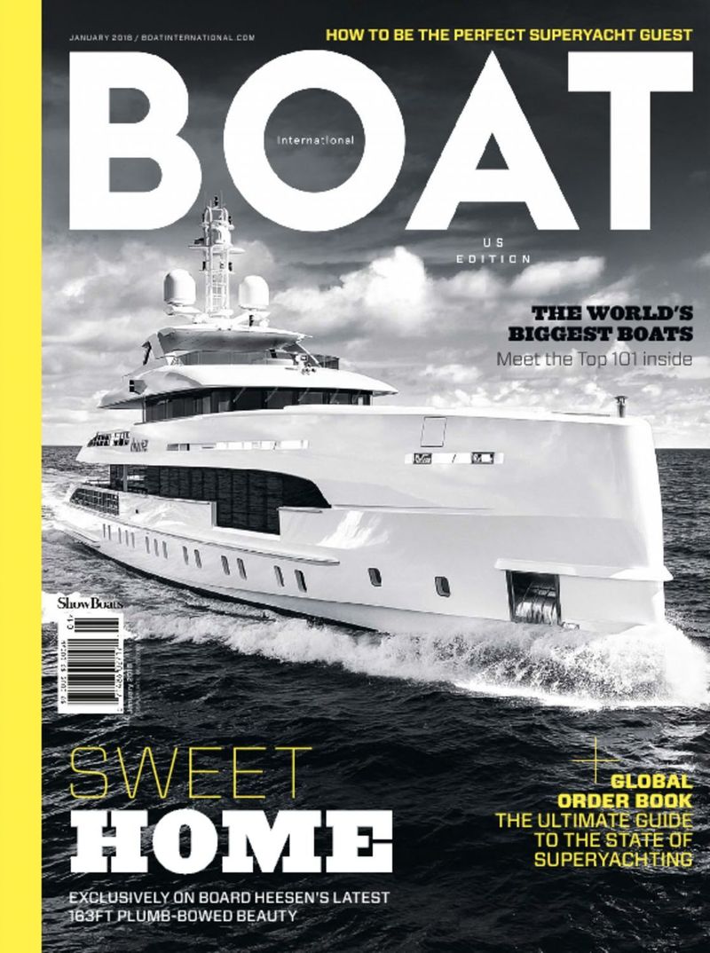 Boat-International-US January 01, 2018 Issue Cover