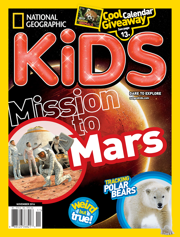 National-Geographic-Kids November 01, 2016 Issue Cover