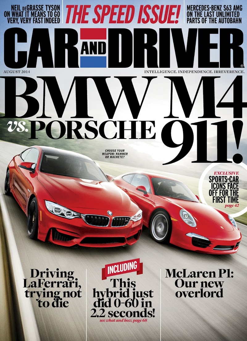 Car-And-Driver August 01, 2014 Issue Cover