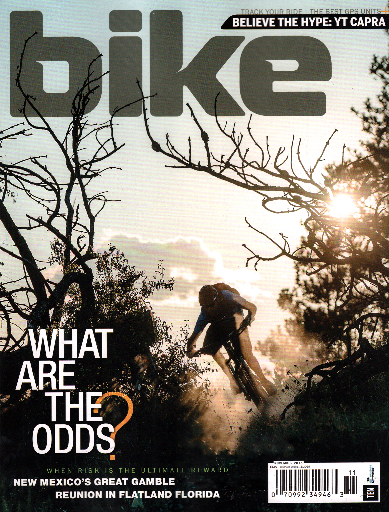 Bike November 01, 2015 Issue Cover