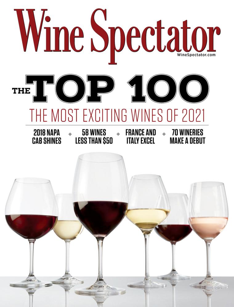 Wine-Spectator December 31, 2021 Issue Cover