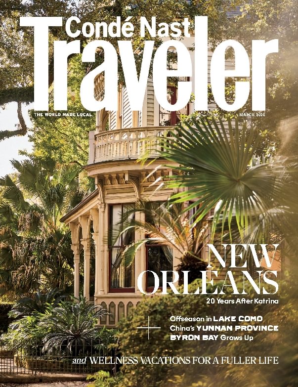 Condé-Nast-Traveler March 01, 2025 Issue Cover