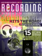 Recording-Magazine August 01, 2018 Issue Cover