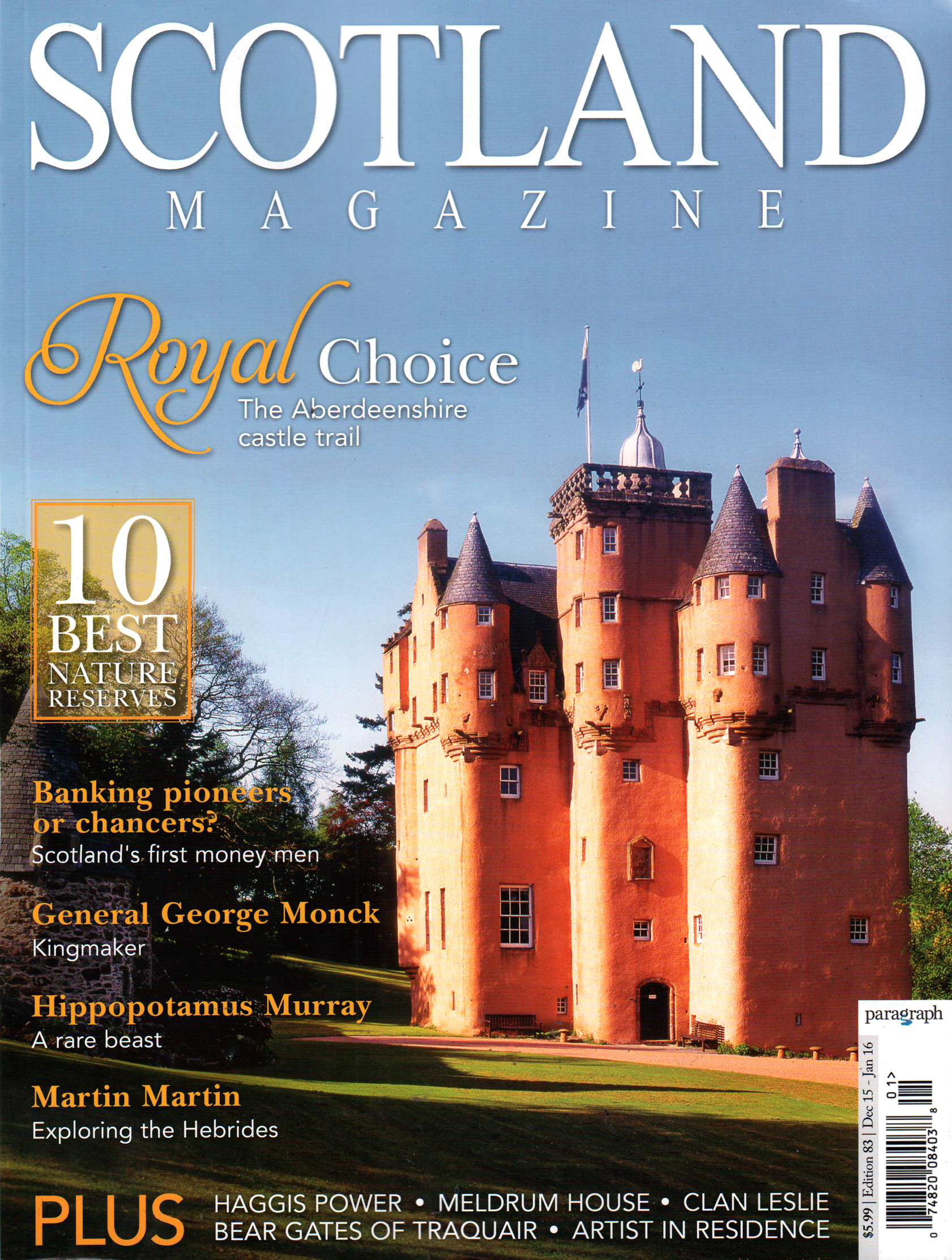 Scotland-Magazine December 01, 2015 Issue Cover
