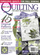 mccalls-quilting September 01, 2015 Issue Cover