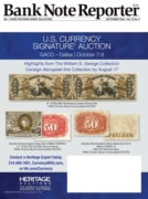 Bank Note Reporter September 01, 2026 Issue Cover
