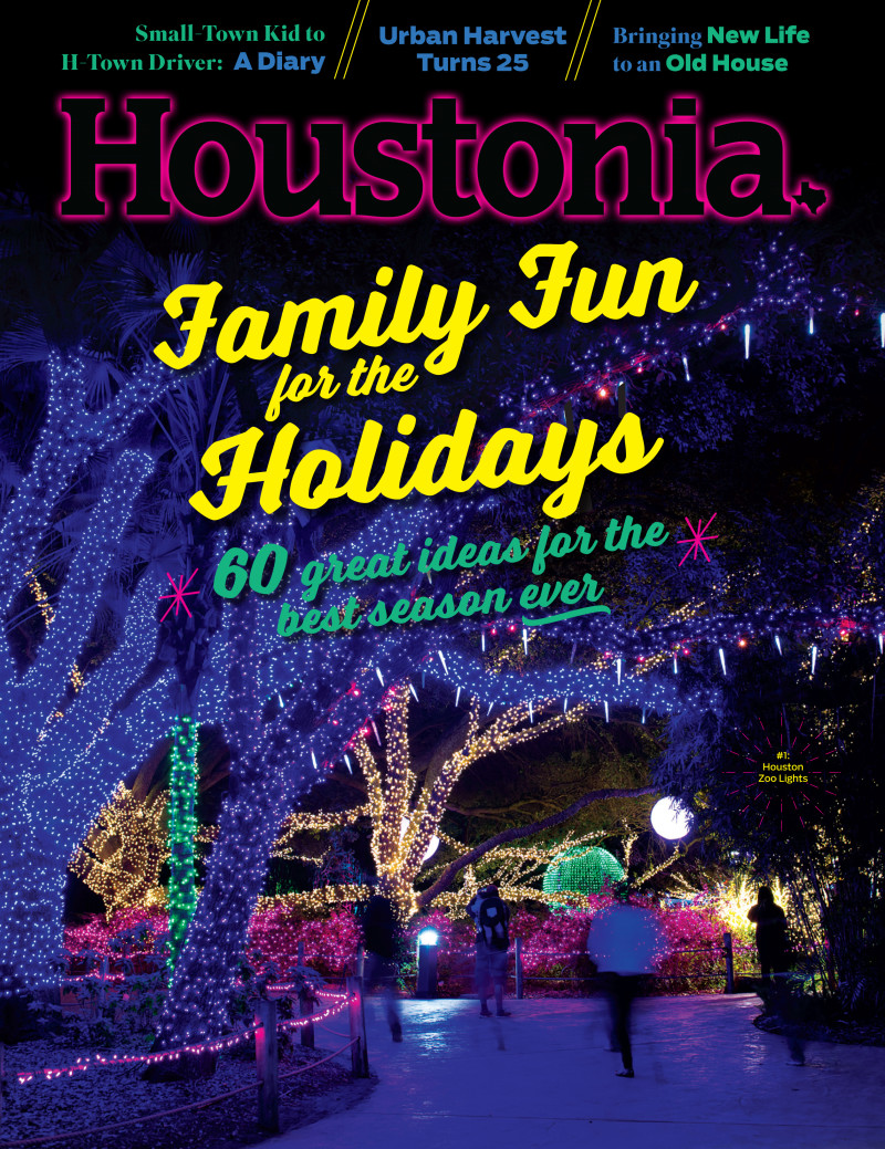 Houstonia November 01, 2019 Issue Cover