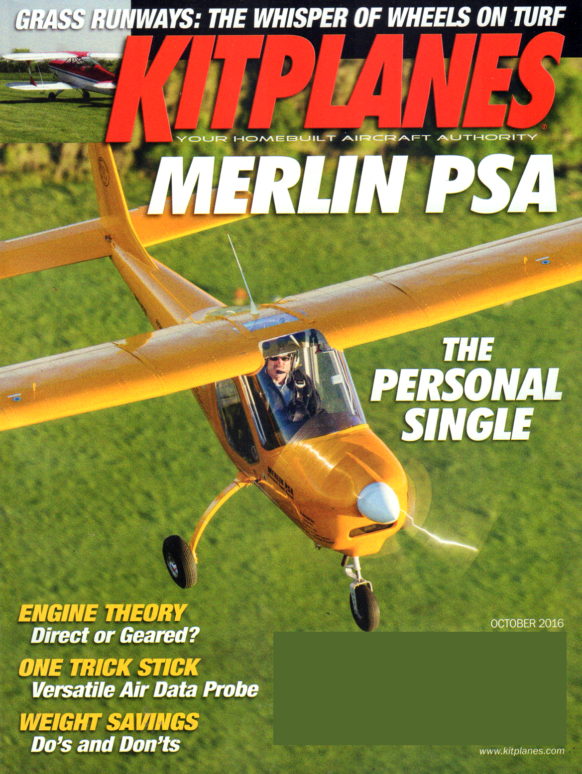 Kit-Planes October 01, 2016 Issue Cover
