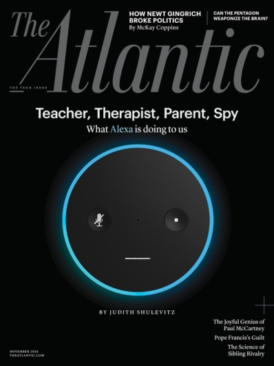 The Atlantic November 01, 2018 Issue Cover