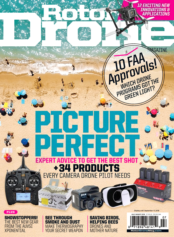 Rotor-Drone-Pro July 01, 2018 Issue Cover