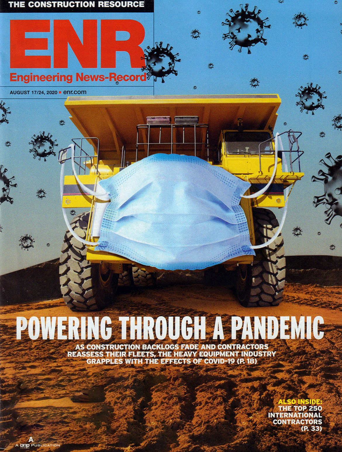 Engineering-News-Record August 17, 2020 Issue Cover