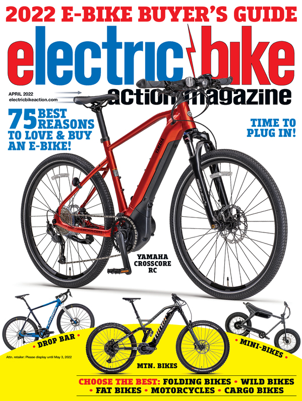 Electric-Bike-Action April 01, 2022 Issue Cover