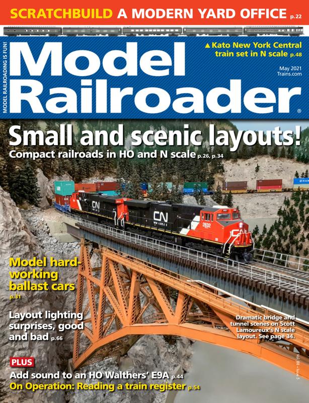 model-railroader May 01, 2021 Issue Cover