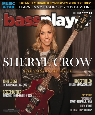 Bass Player December 25, 2017 Issue Cover