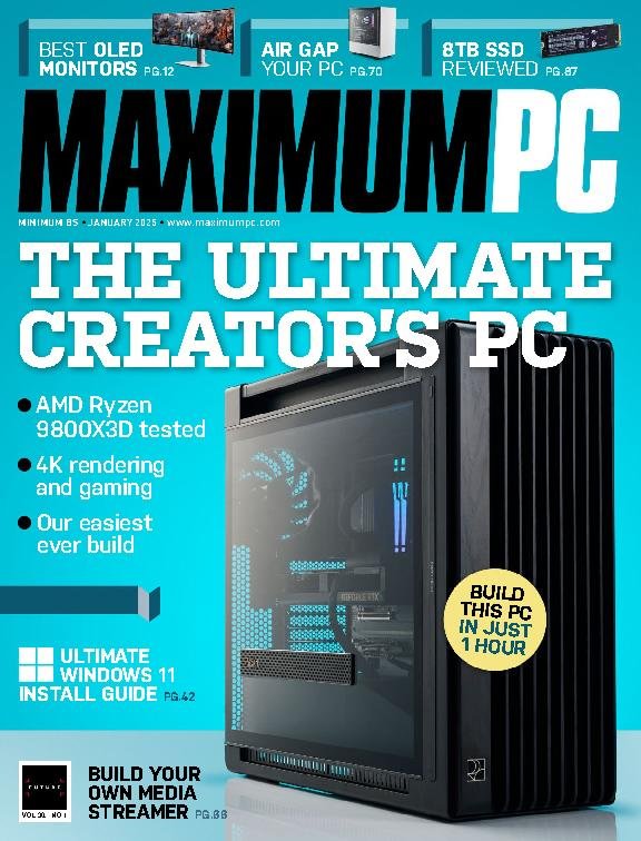 Maximum-PC January 01, 2025 Issue Cover