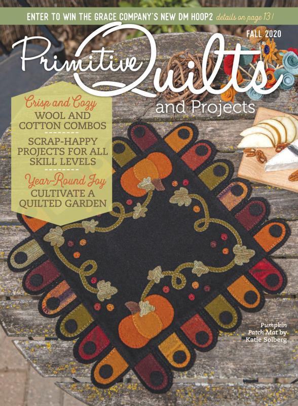 Primitive-Quilts-and-Projects September 01, 2020 Issue Cover