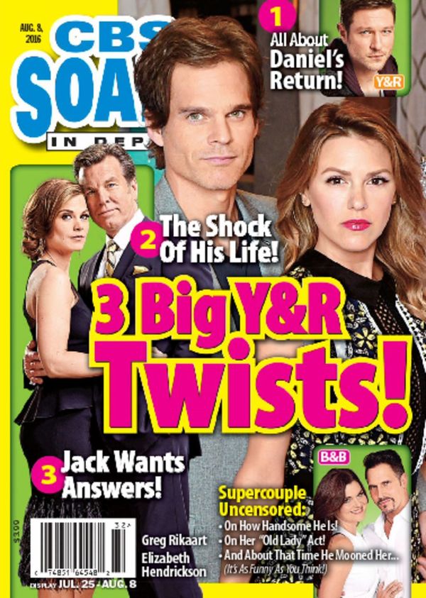 cbs-soaps-in-depth August 08, 2016 Issue Cover