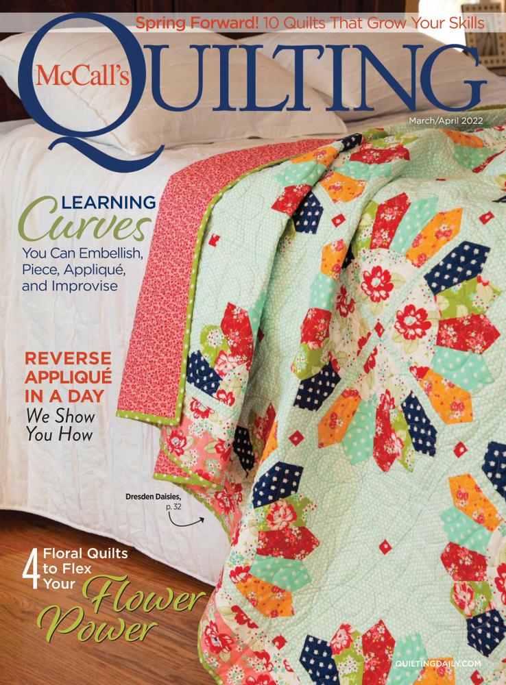 Mccalls-Quilting March 01, 2022 Issue Cover