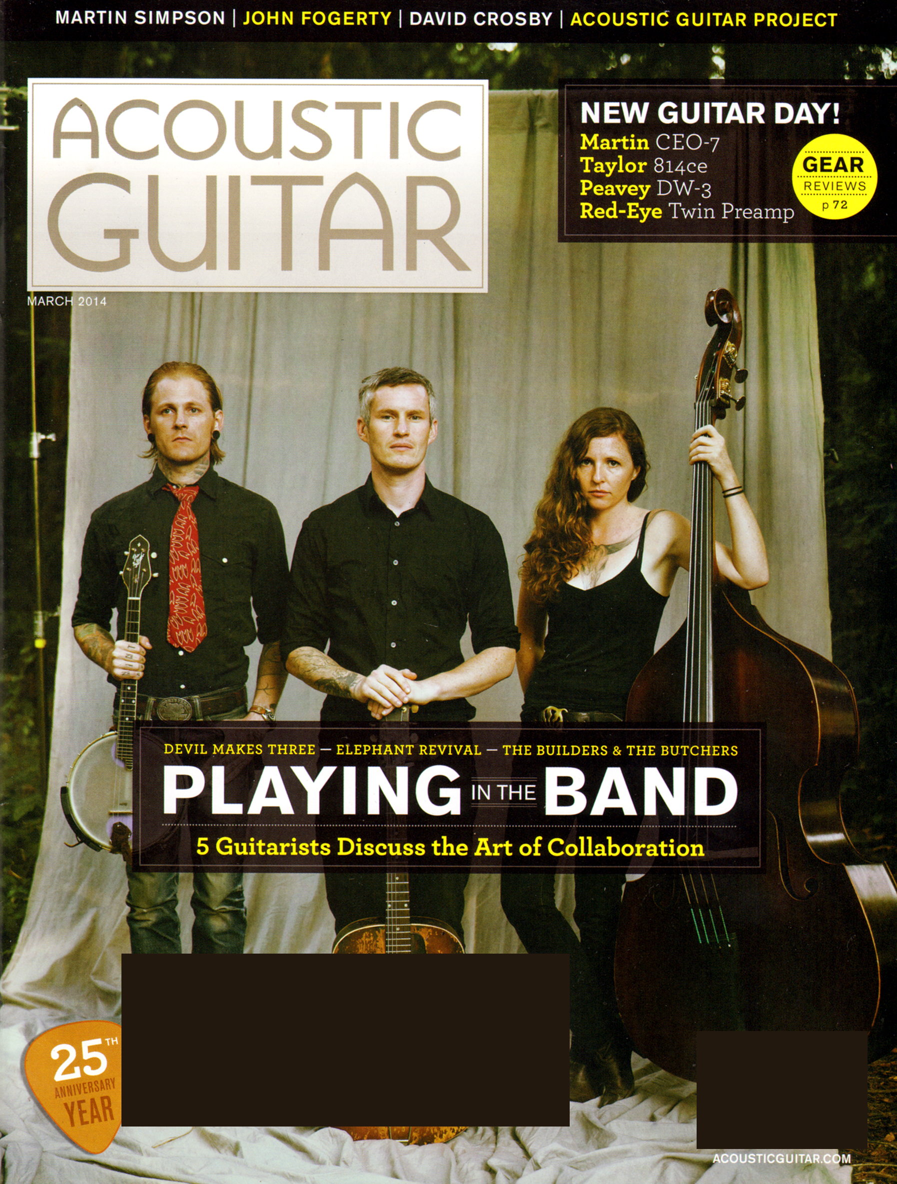 Acoustic-Guitar March 01, 2014 Issue Cover