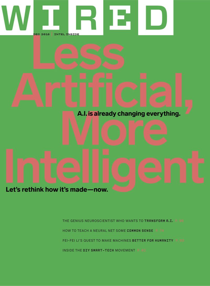 wired December 01, 2018 Issue Cover