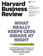 Harvard-Business-Review November 01, 2016 Issue Cover
