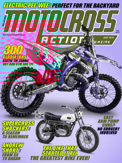 Motocross Action July 01, 2019 Issue Cover