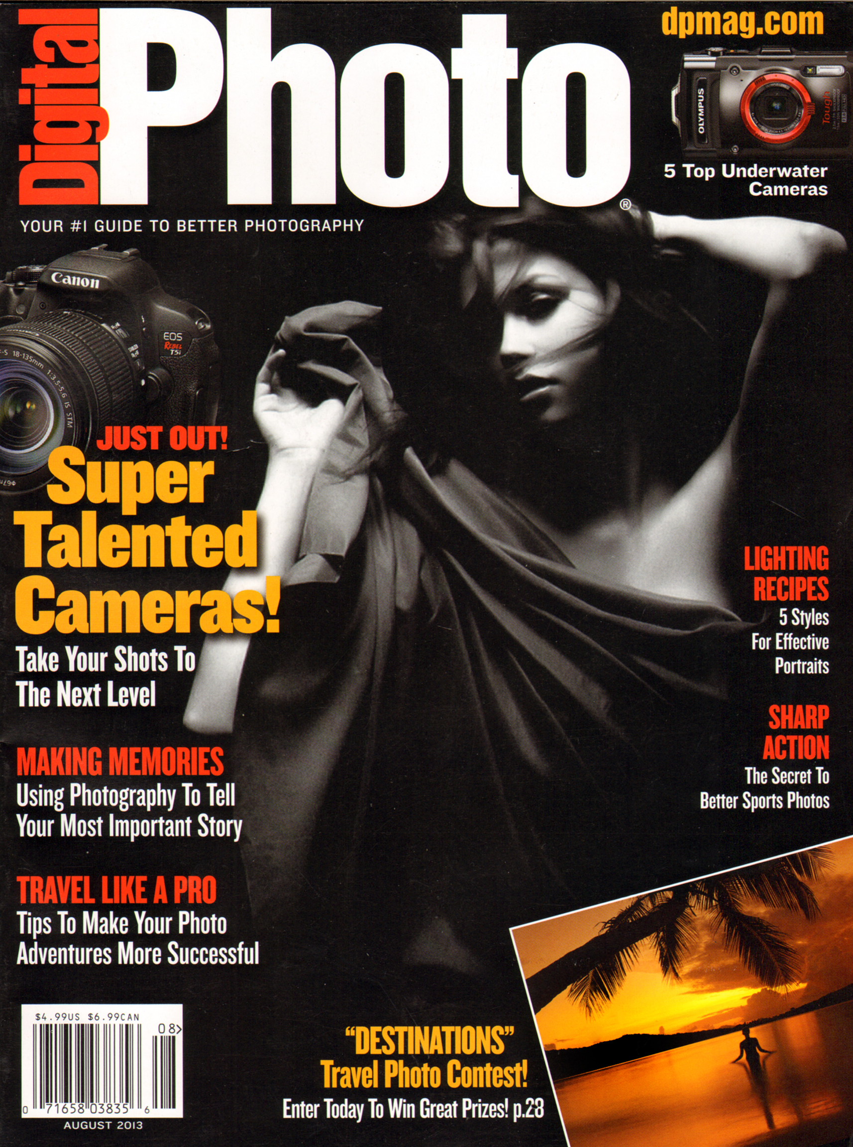 Digital-Photo August 01, 2013 Issue Cover