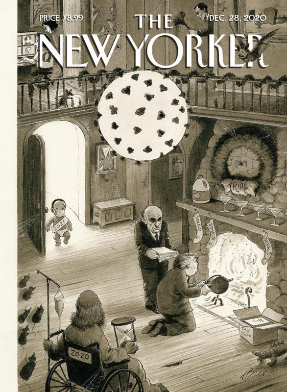 The-New-Yorker December 28, 2020 Issue Cover