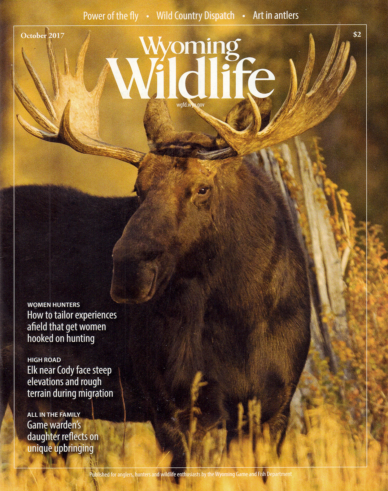 Wyoming-Wildlife October 01, 2017 Issue Cover