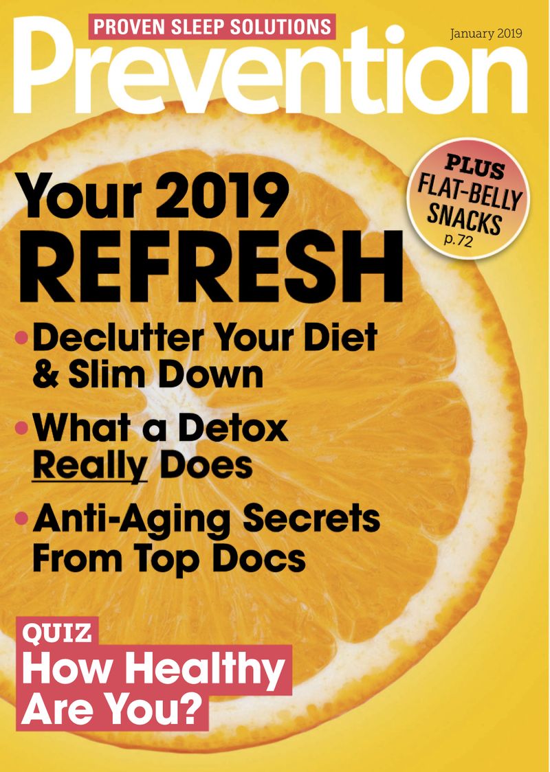 Prevention January 01, 2019 Issue Cover
