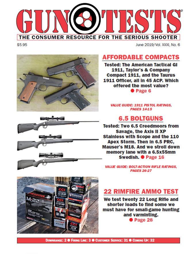 Gun-Tests June 01, 2019 Issue Cover