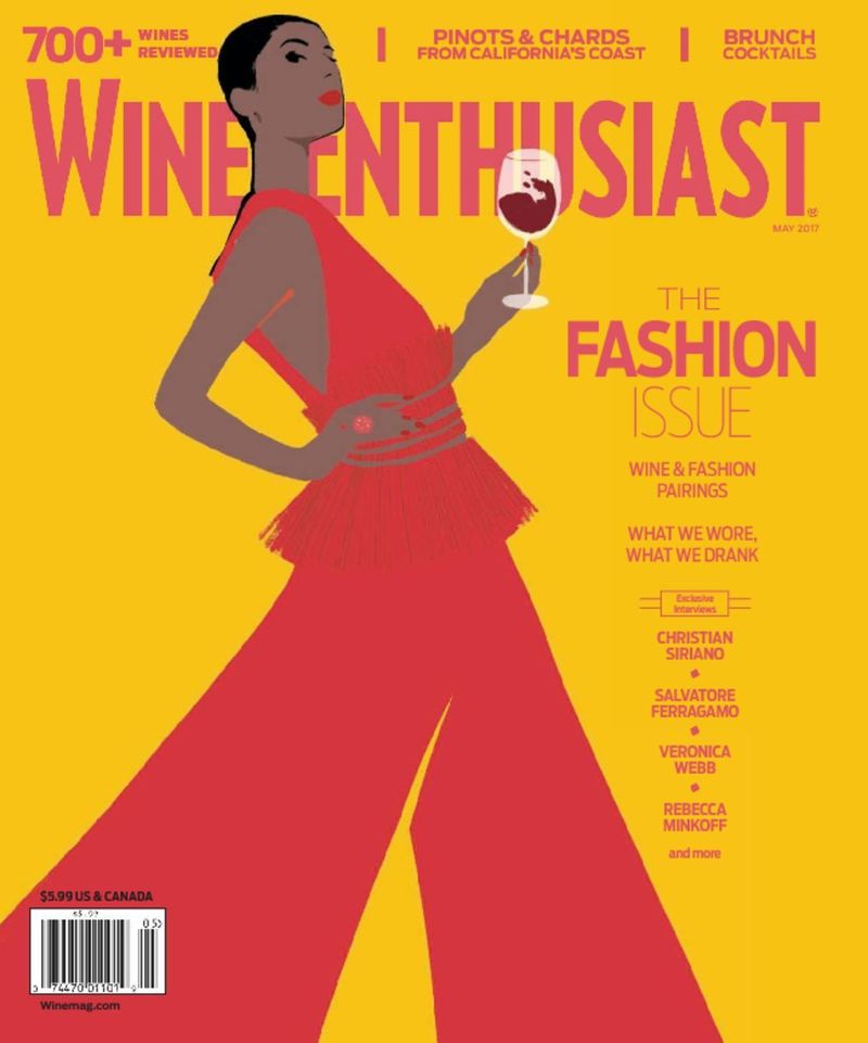 Wine-Enthusiast May 01, 2017 Issue Cover