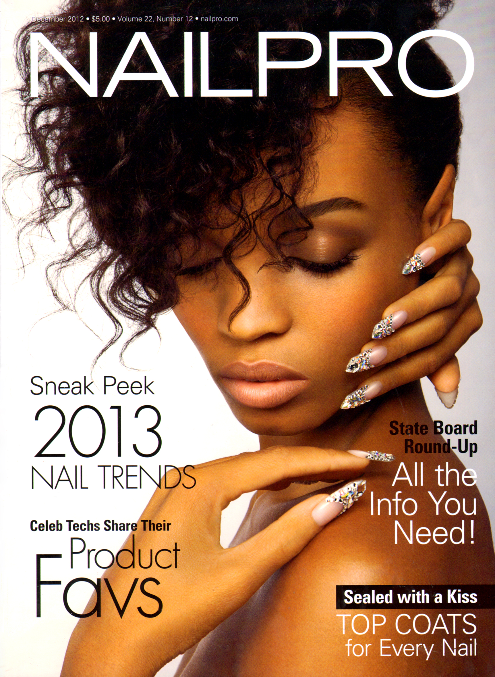 Nailpro December 01, 2012 Issue Cover