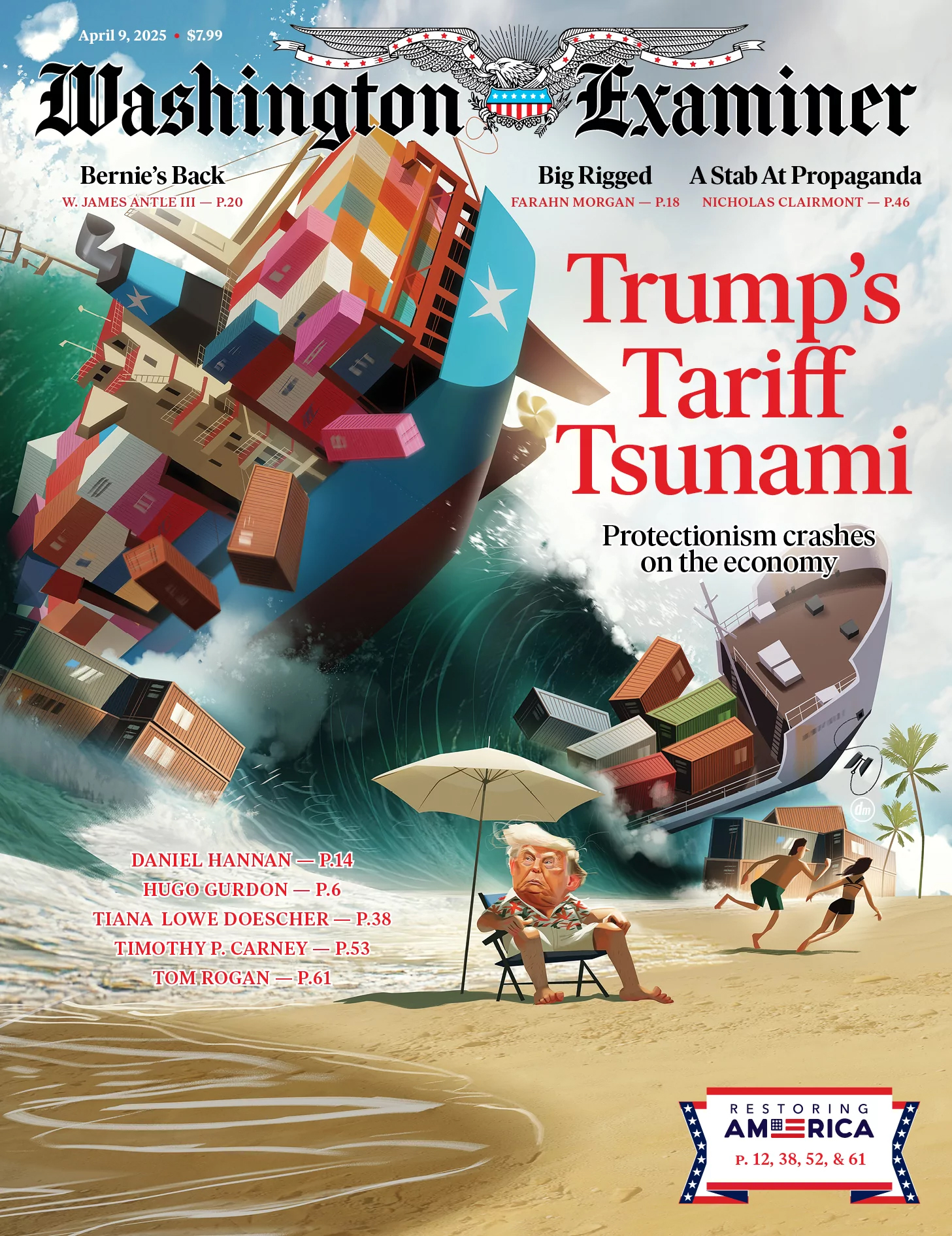 Washington-Examiner April 09, 2025 Issue Cover